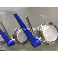 High Quality Clamped Stainless Steel DIN Sanitary Butterfly Valve